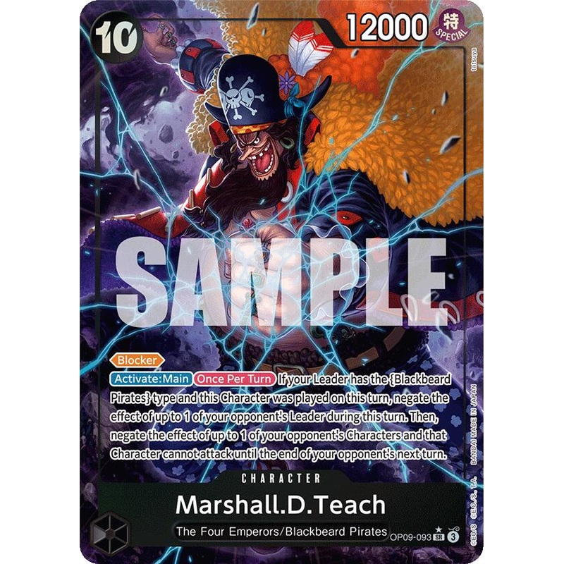 Marshall.D.Teach (Alternate Art) [Emperors in the New World]