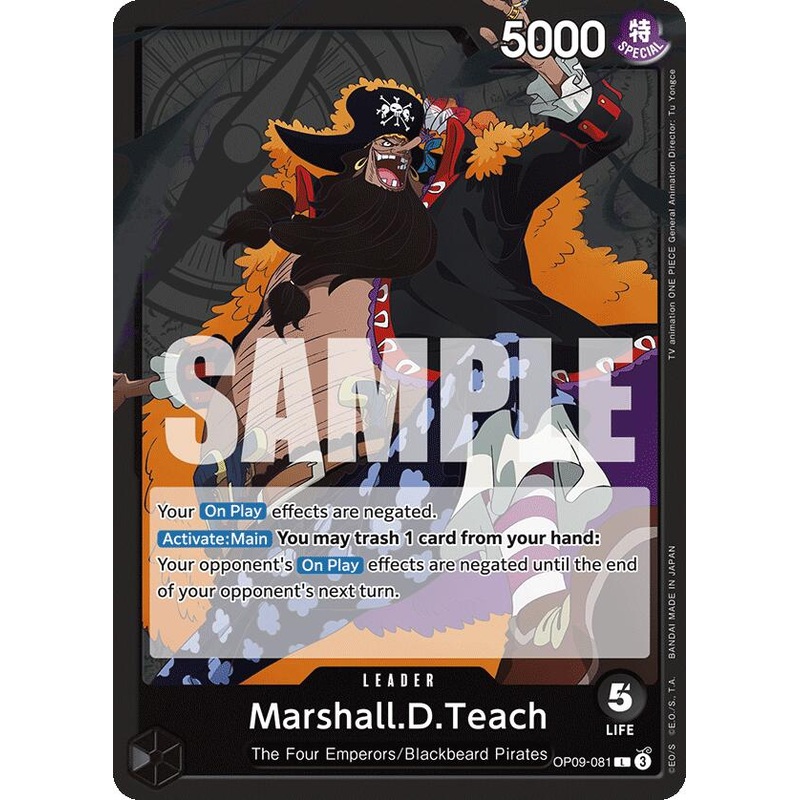 Marshall.D.Teach [Emperors in the New World]