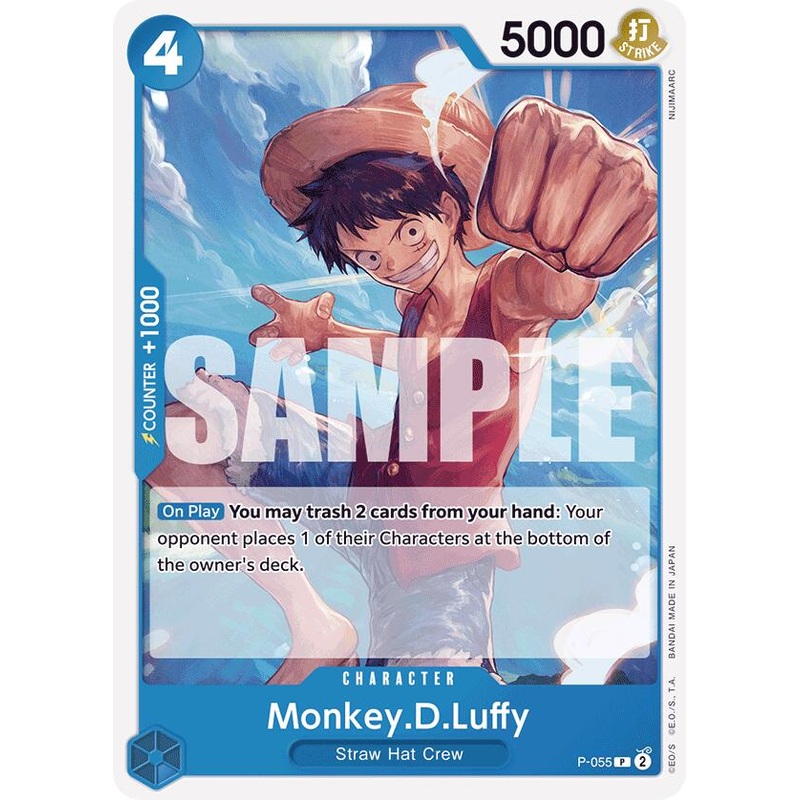 Monkey.D.Luffy (P-055) (Reprint) [Premium Booster -The Best-]