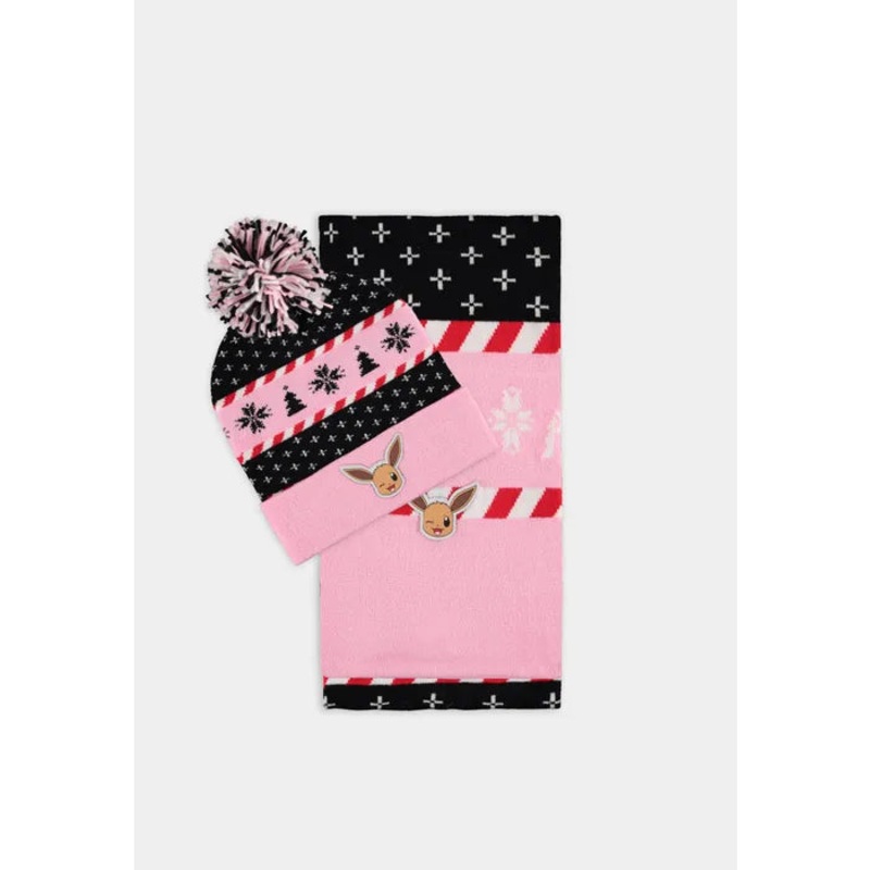 #Pokmon Eevee Hat and Scarf Set