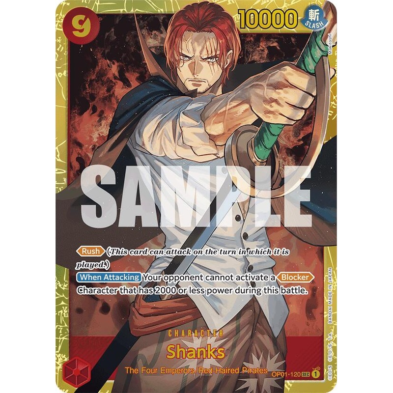 Shanks (OP01-120) (Reprint) [Premium Booster -The Best-]