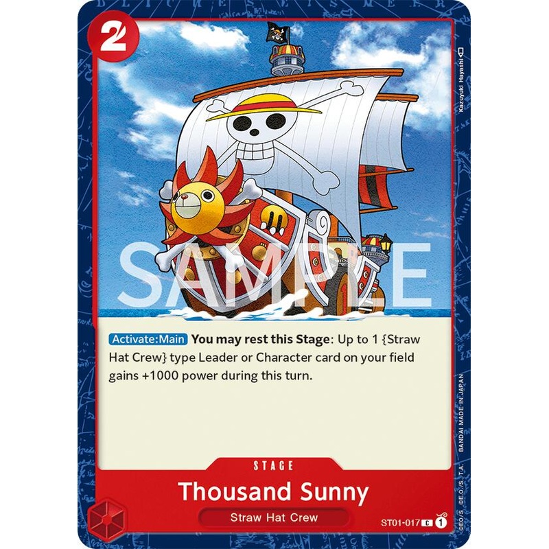 Thousand Sunny [Revision Pack Cards]
