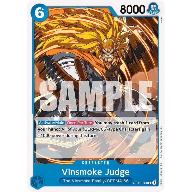 Vinsmoke Judge [A Fist of Divine Speed]