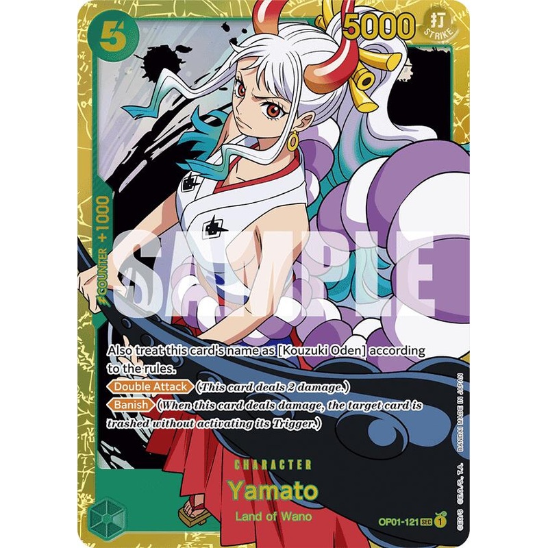 Yamato (OP01-121) (Reprint) [Premium Booster -The Best-]