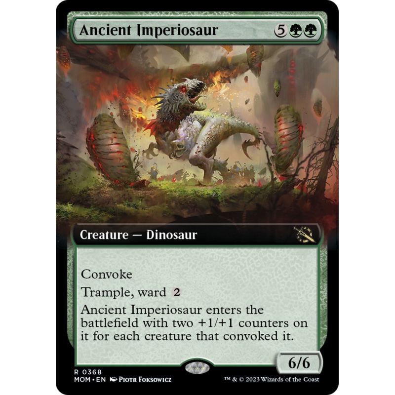 Ancient Imperiosaur (Extended Art) [March of the Machine]