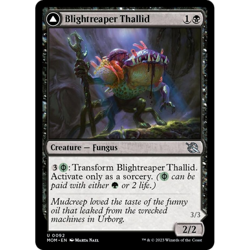 Blightreaper Thallid // Blightsower Thallid [March of the Machine]