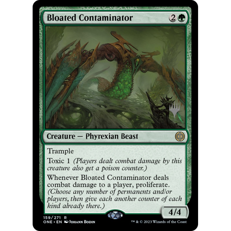 Bloated Contaminator (Promo Pack) [Phyrexia: All Will Be One Promos]