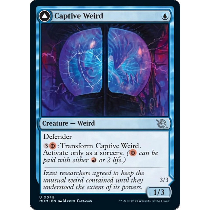 Captive Weird // Compleated Conjurer [March of the Machine]