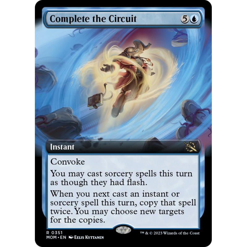 Complete the Circuit (Extended Art) [March of the Machine]