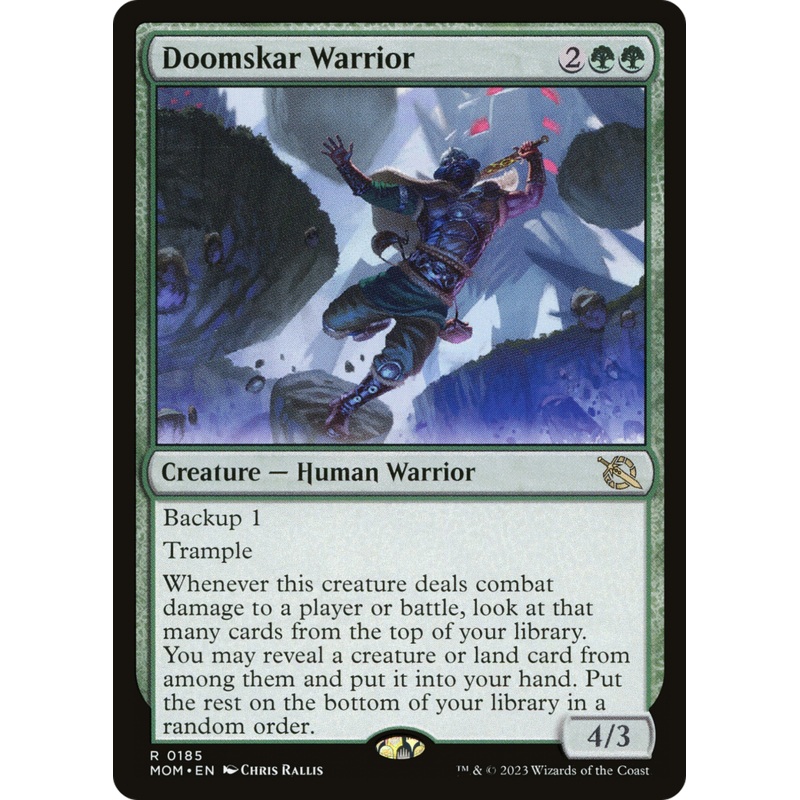 Doomskar Warrior [March of the Machine]