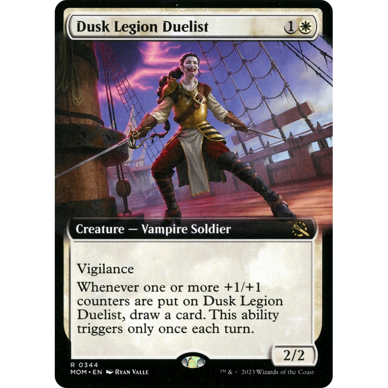 Dusk Legion Duelist (Extended Art) [March of the Machine]