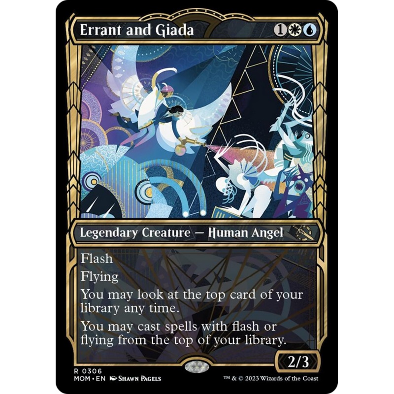 Errant and Giada (Showcase Planar Booster Fun) [March of the Machine]