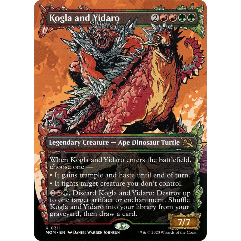 Kogla and Yidaro (Showcase Planar Booster Fun) [March of the Machine]