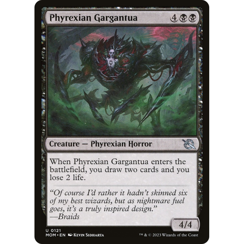 Phyrexian Gargantua [March of the Machine]