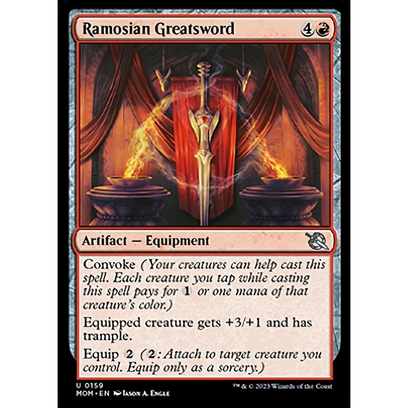 Ramosian Greatsword [March of the Machine]