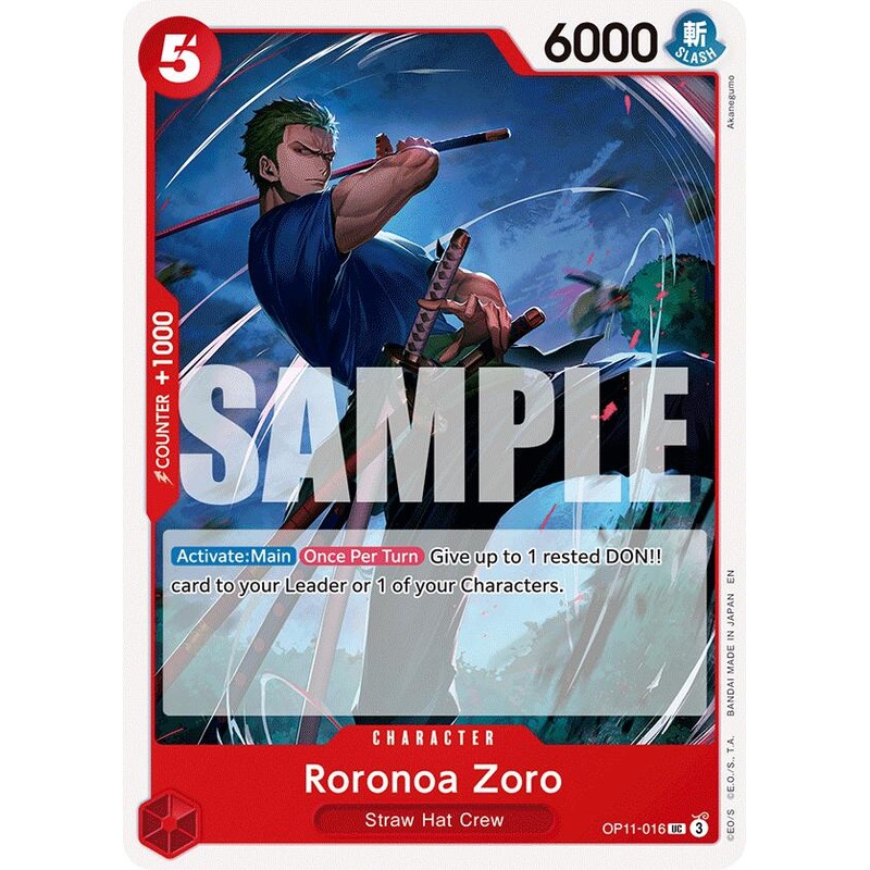 Roronoa Zoro [A Fist of Divine Speed]