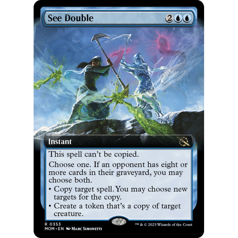See Double (Extended Art) [March of the Machine]