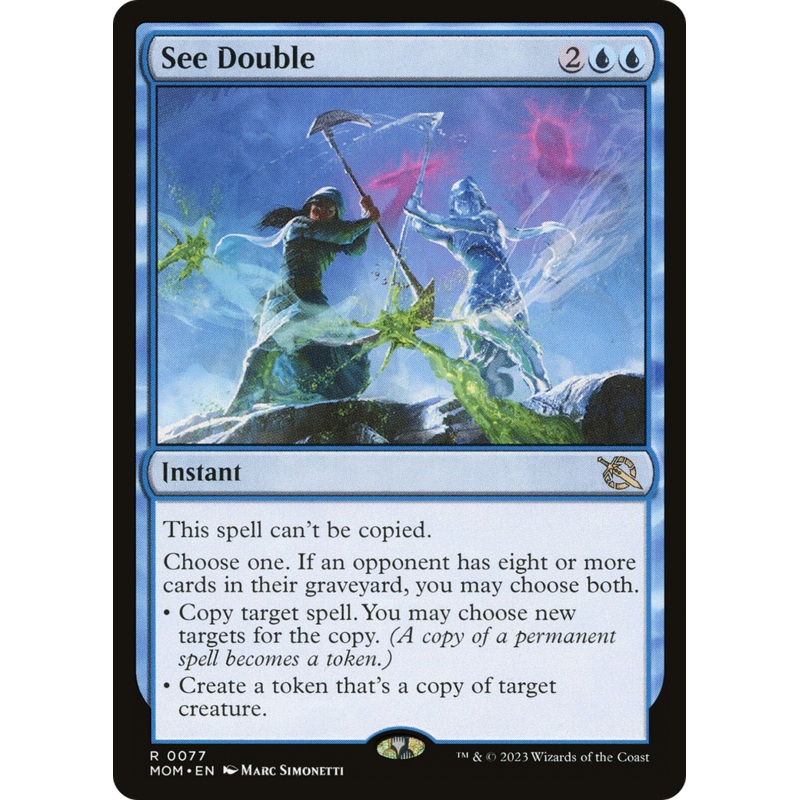 See Double [March of the Machine]