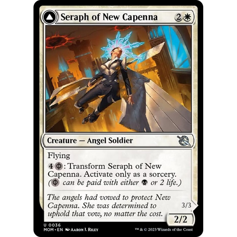 Seraph of New Capenna // Seraph of New Phyrexia [March of the Machine]