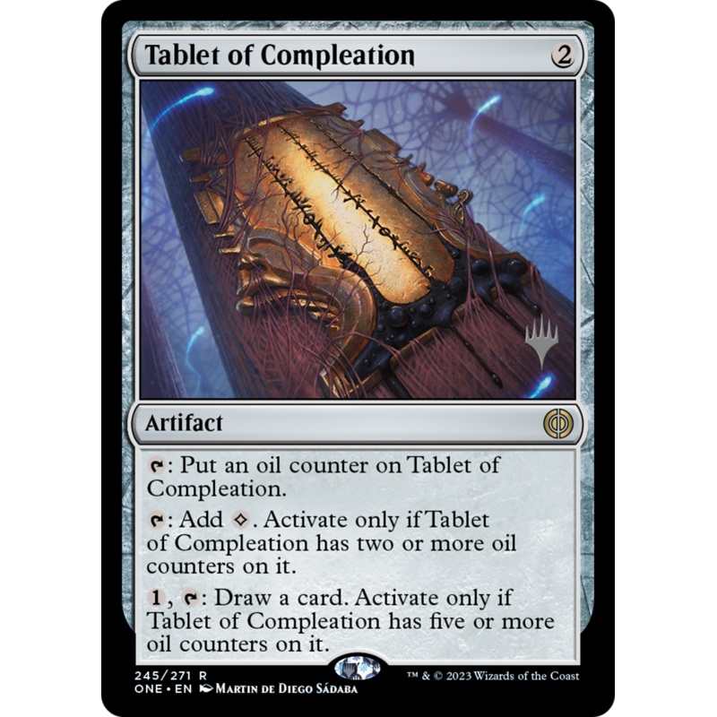 Tablet of Compleation (Promo Pack) [Phyrexia: All Will Be One Promos]