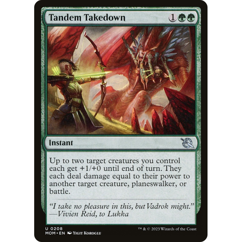 Tandem Takedown [March of the Machine]