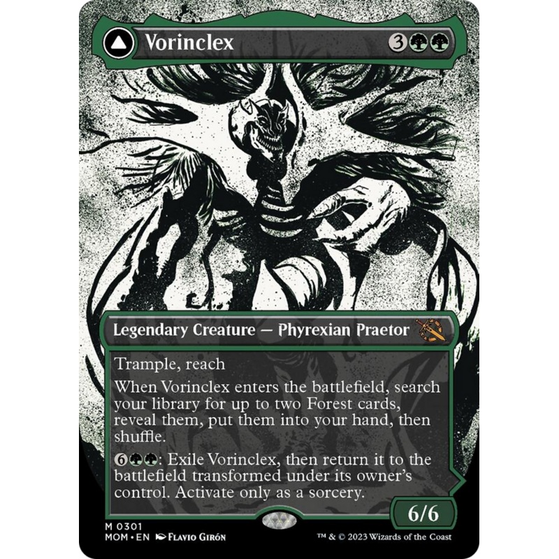 Vorinclex // The Grand Evolution (Showcase Planar Booster Fun) [March of the Machine]
