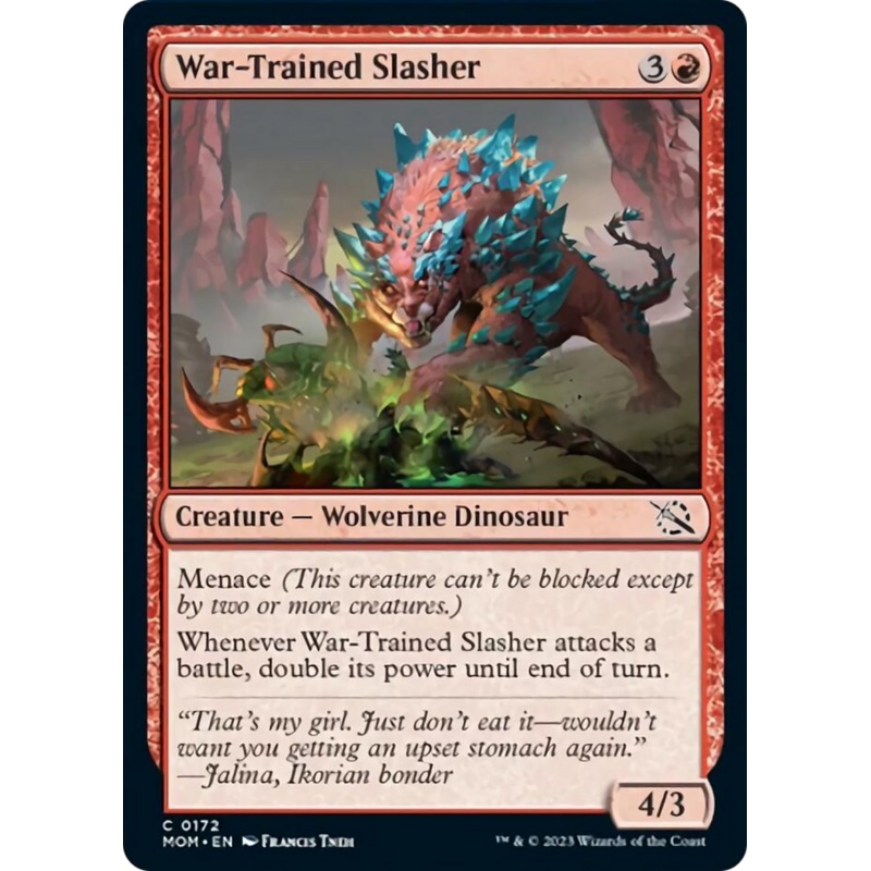 War-Trained Slasher [March of the Machine]