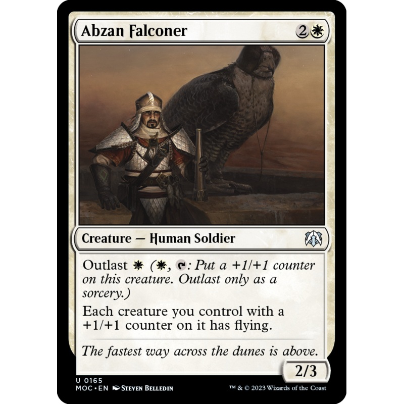Abzan Falconer [March of the Machine Commander]