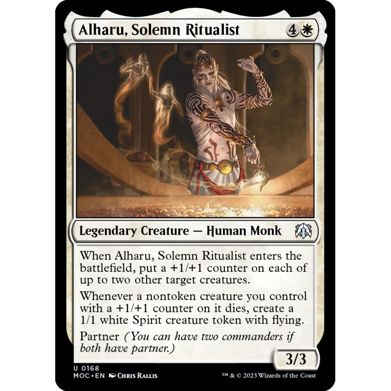 Alharu, Solemn Ritualist [March of the Machine Commander]