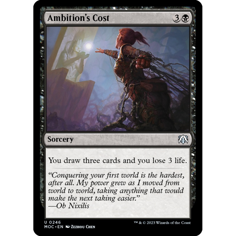 Ambition's Cost [March of the Machine Commander]