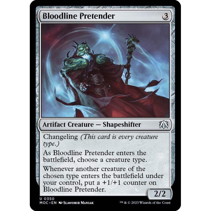 Bloodline Pretender [March of the Machine Commander]