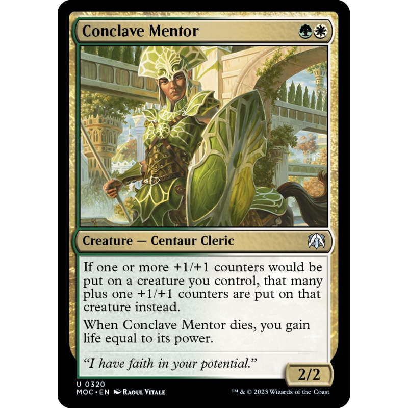 Conclave Mentor [March of the Machine Commander]