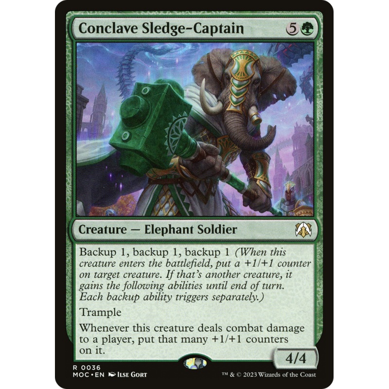 Conclave Sledge-Captain [March of the Machine Commander]