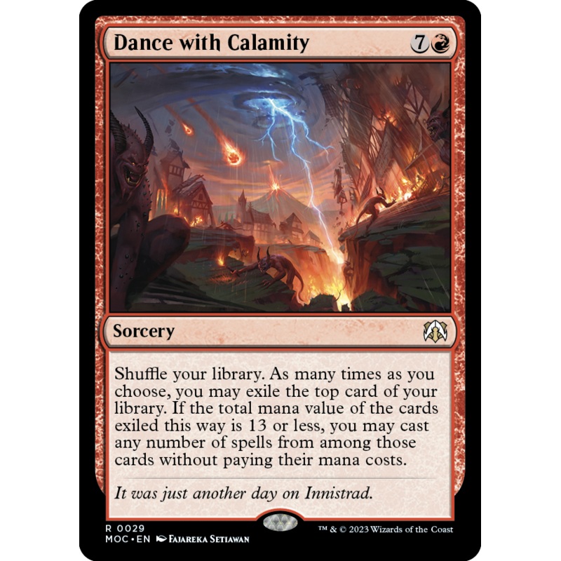 Dance with Calamity [March of the Machine Commander]