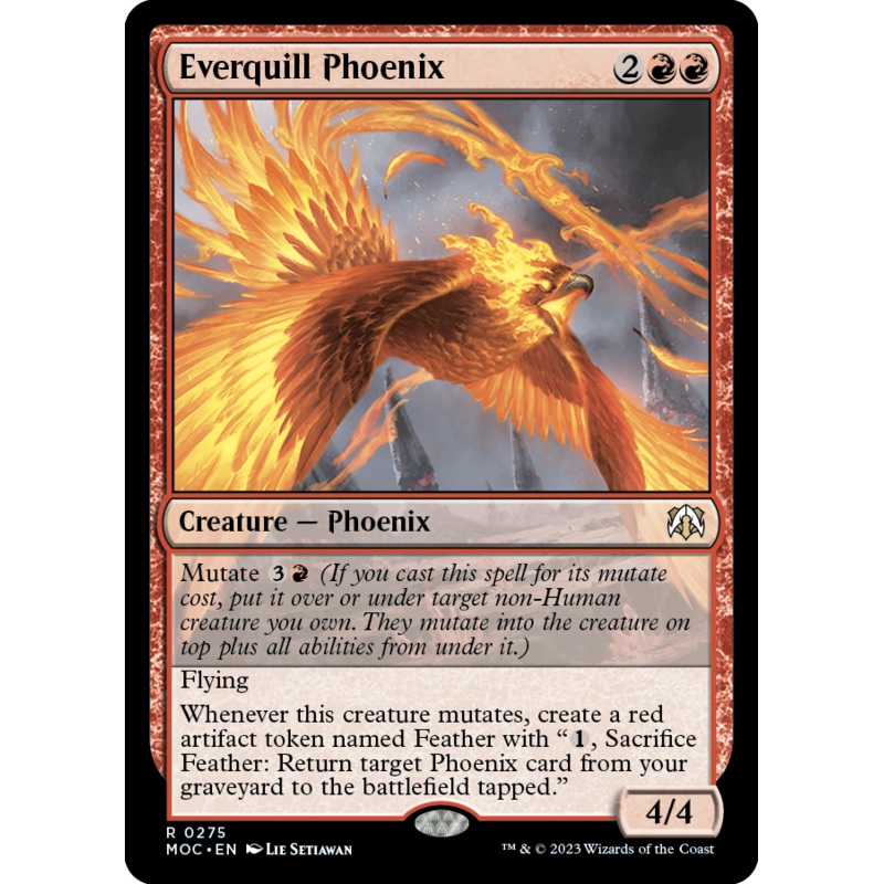 Everquill Phoenix [March of the Machine Commander]