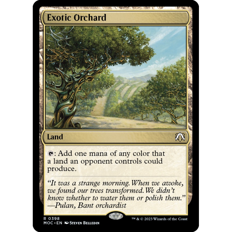 Exotic Orchard [March of the Machine Commander]