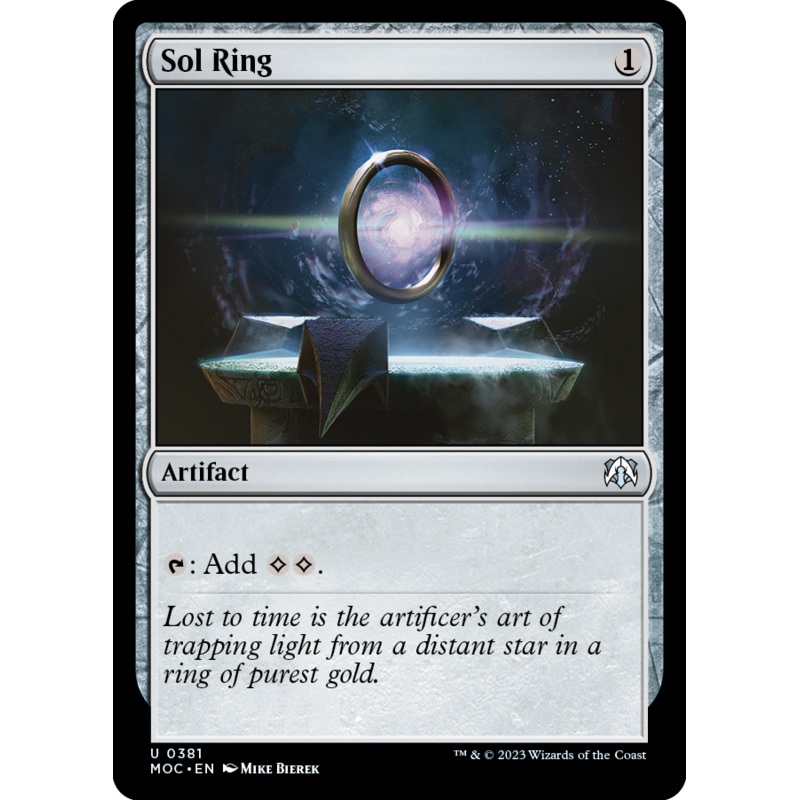 Sol Ring [March of the Machine Commander]