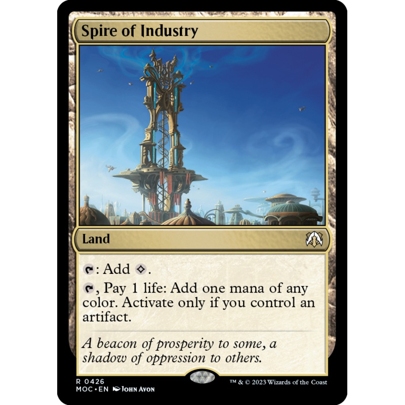 Spire of Industry [March of the Machine Commander]