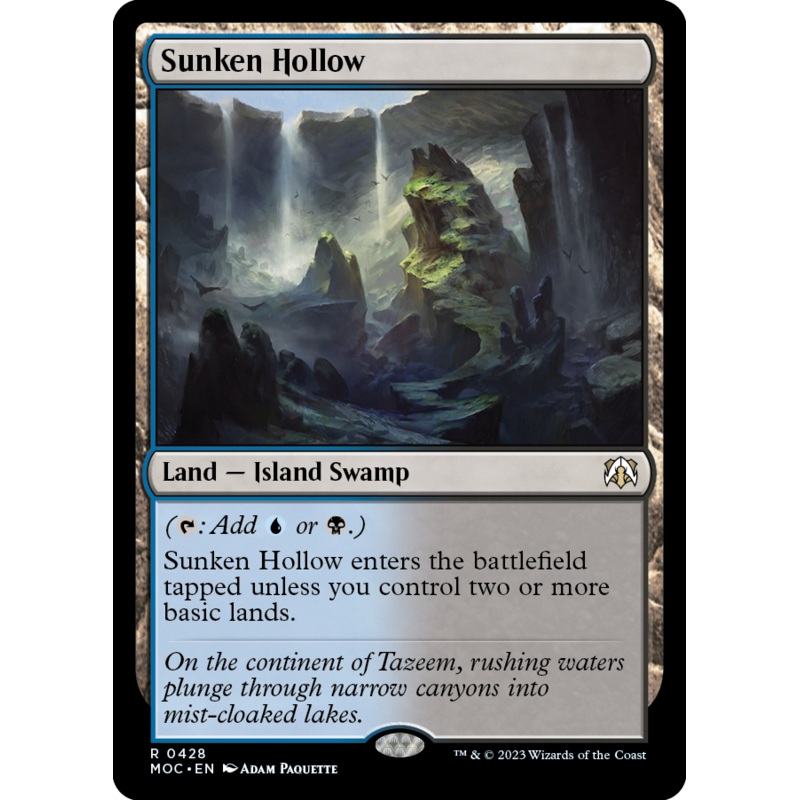 Sunken Hollow [March of the Machine Commander]