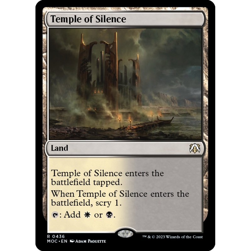 Temple of Silence [March of the Machine Commander]