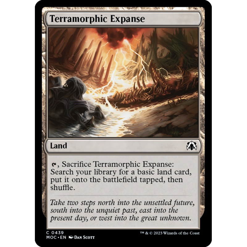 Terramorphic Expanse [March of the Machine Commander]