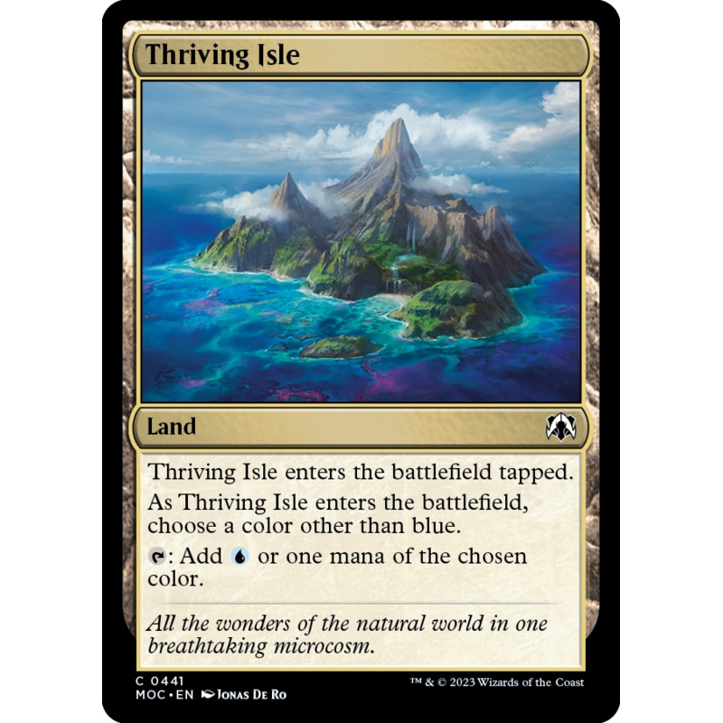 Thriving Isle [March of the Machine Commander]