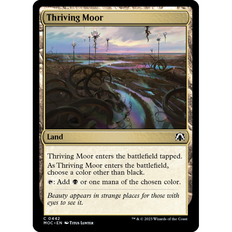 Thriving Moor [March of the Machine Commander]