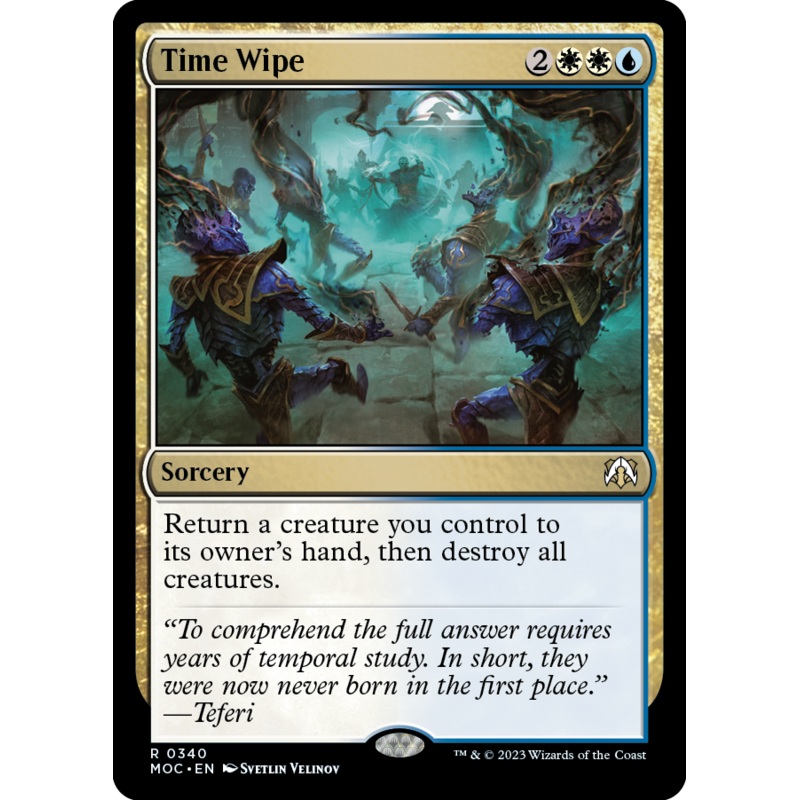 Time Wipe [March of the Machine Commander]