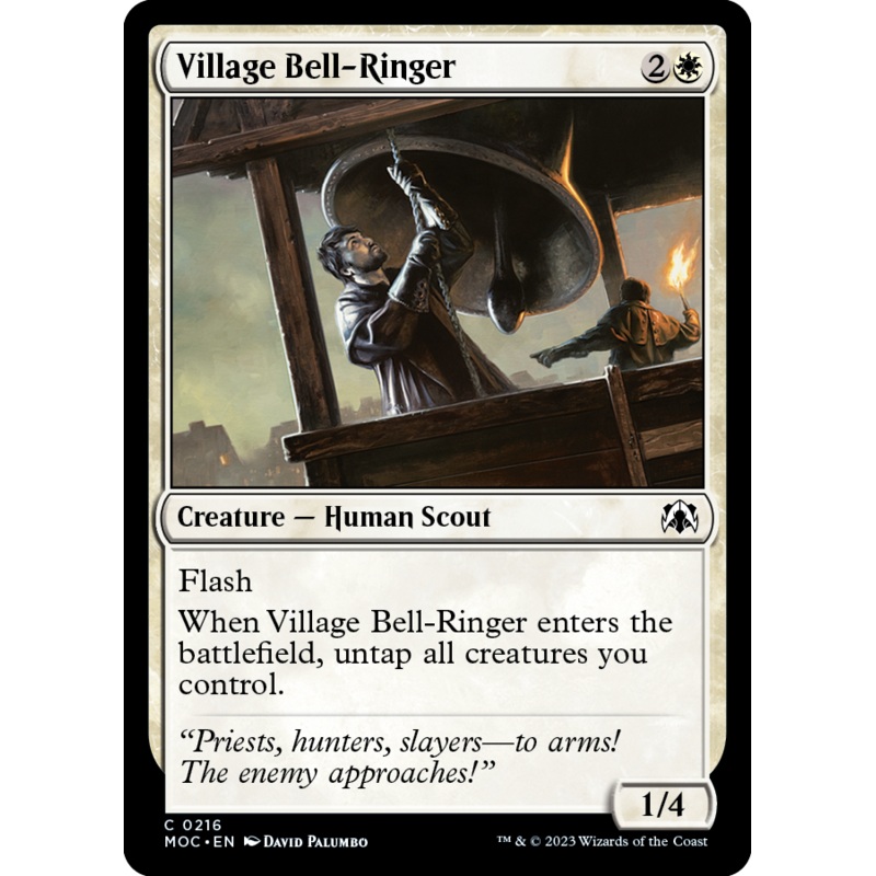 Village Bell-Ringer [March of the Machine Commander]