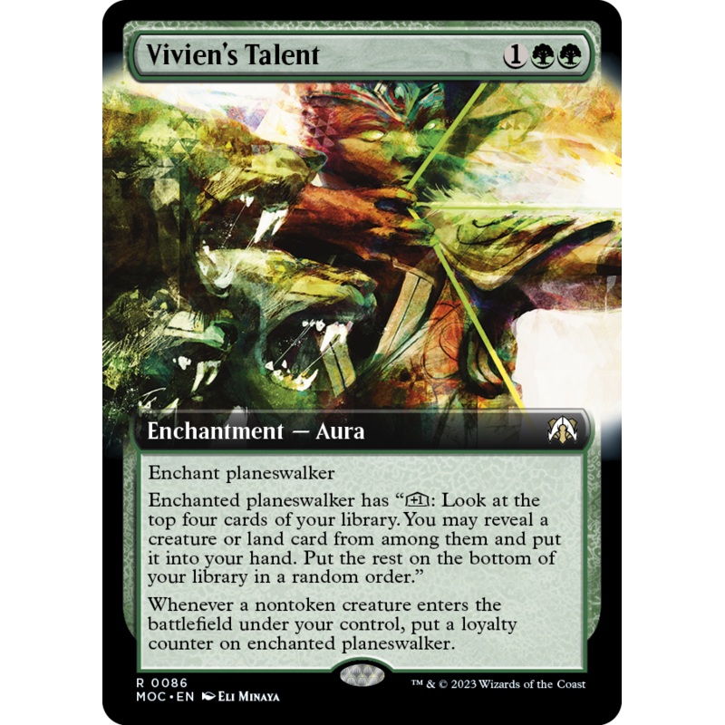 Vivien's Talent (Extended Art) [March of the Machine Commander]