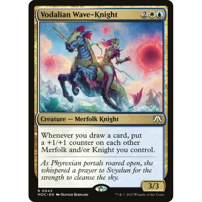 Vodalian Wave-Knight [March of the Machine Commander]
