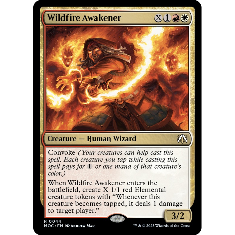 Wildfire Awakener [March of the Machine Commander]