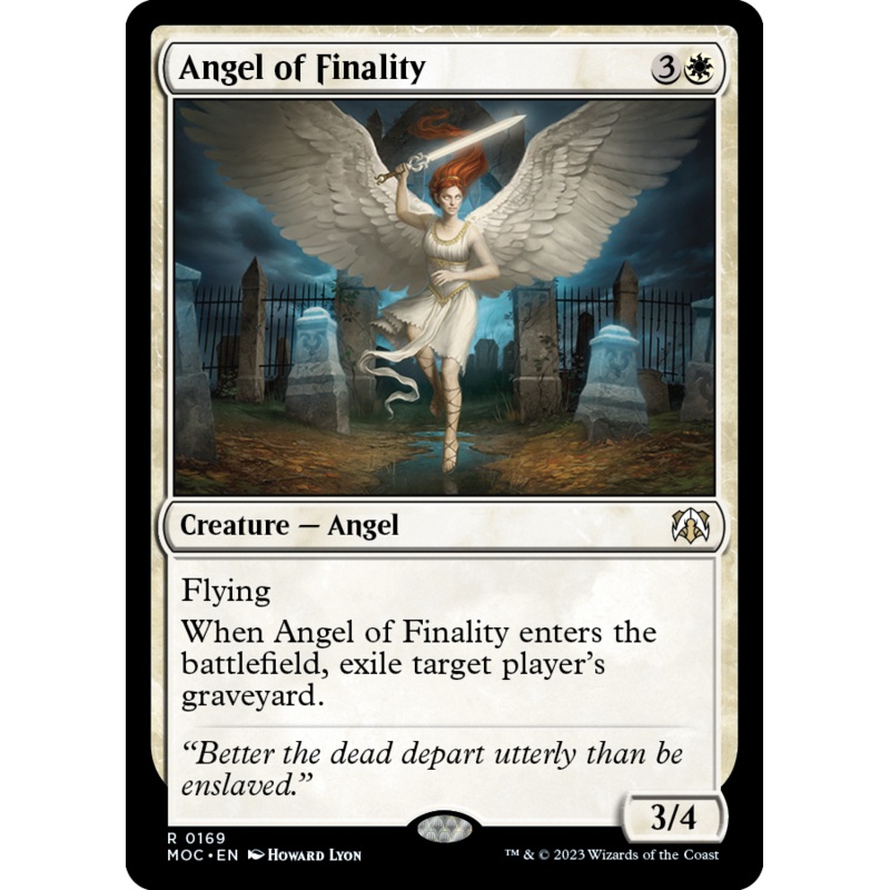 Angel of Finality [March of the Machine Commander]