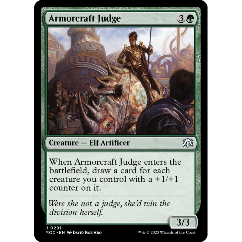 Armorcraft Judge [March of the Machine Commander]